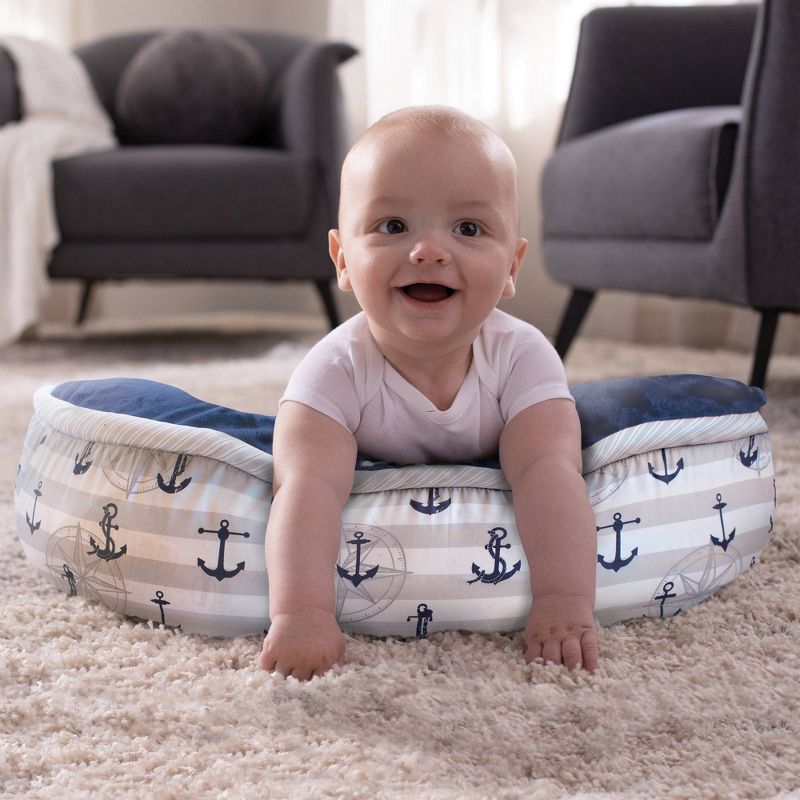 Boppy Original Feeding and Infant Support Pillow - Floral Stripes