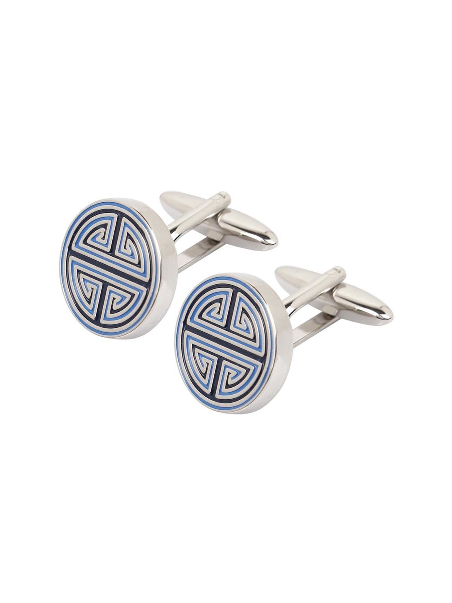 The Real Effect London 800 Silver Cufflinks for Men