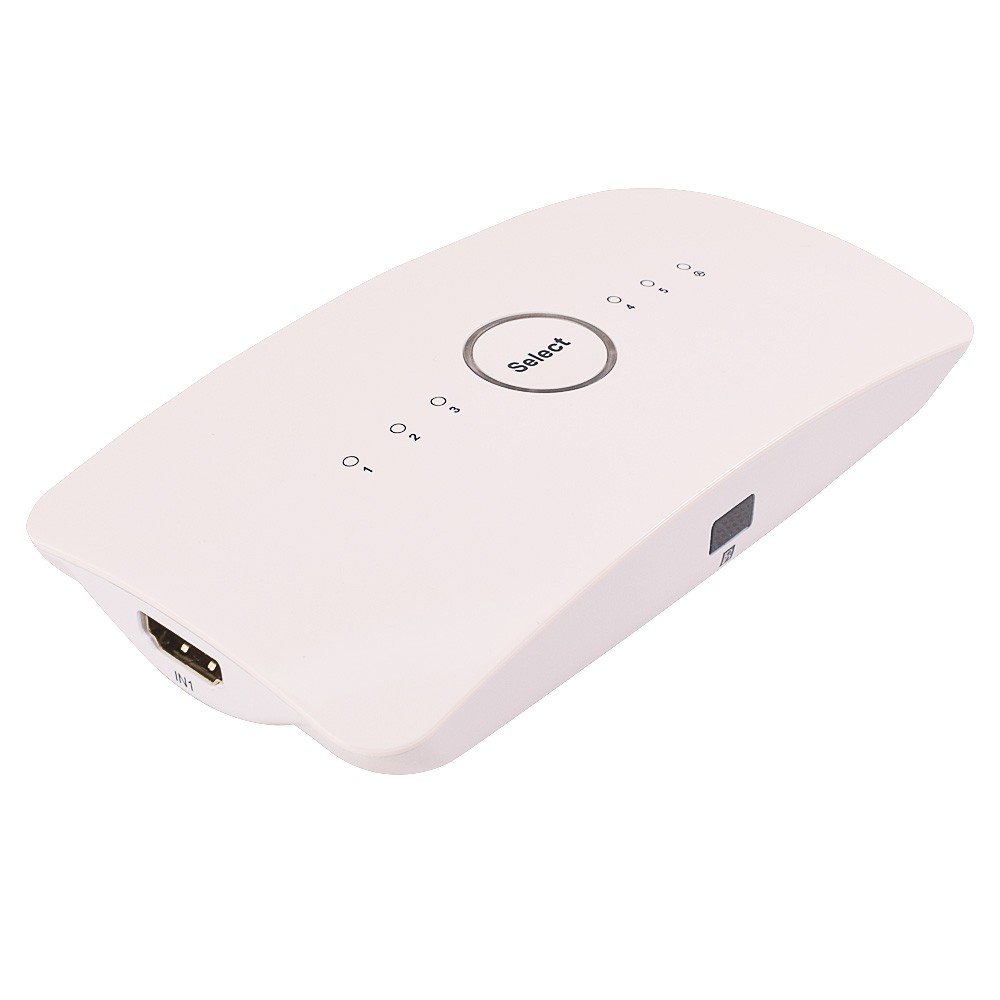 5 Port HDMI 2.0 4K/60HZ HDR HDCP2.2 18Gbps HDR Voice Switcher Support Mobile APP Connection