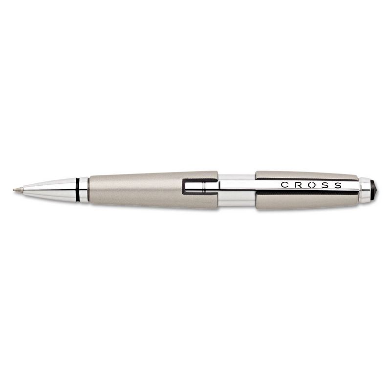 Cross Edge Pen, 0.7 mm, Medium, Black Ink, Titanium Barrel