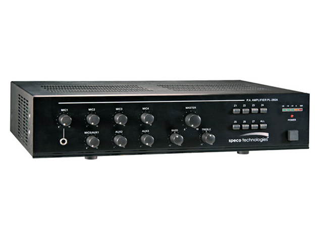 7-Zone 260 Watt Commercial Amplifier