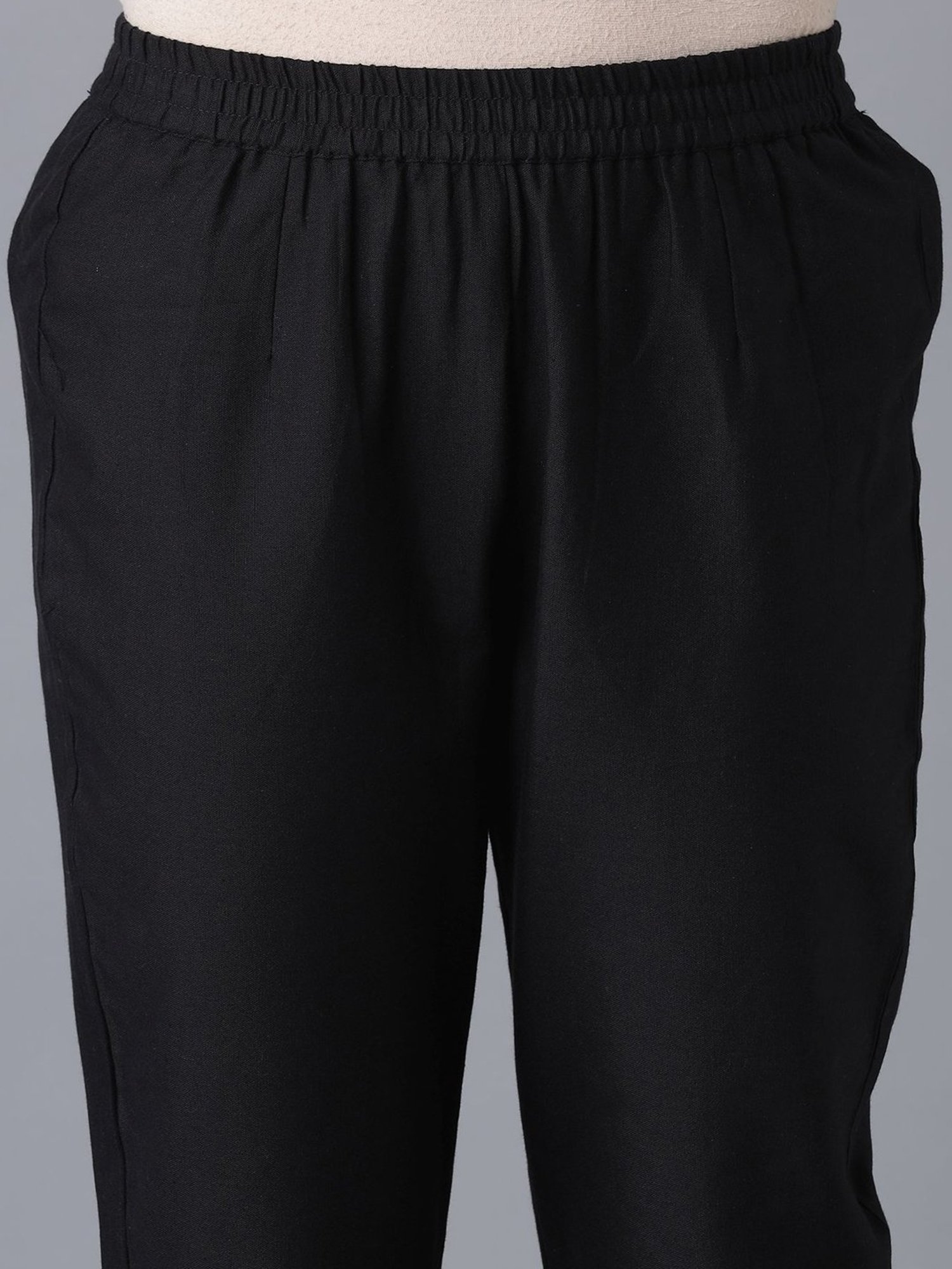 Aurelia Red Chequered Kurta Pant Set