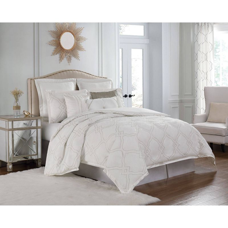 Charisma Dianti 26x26 Pillow Sham White