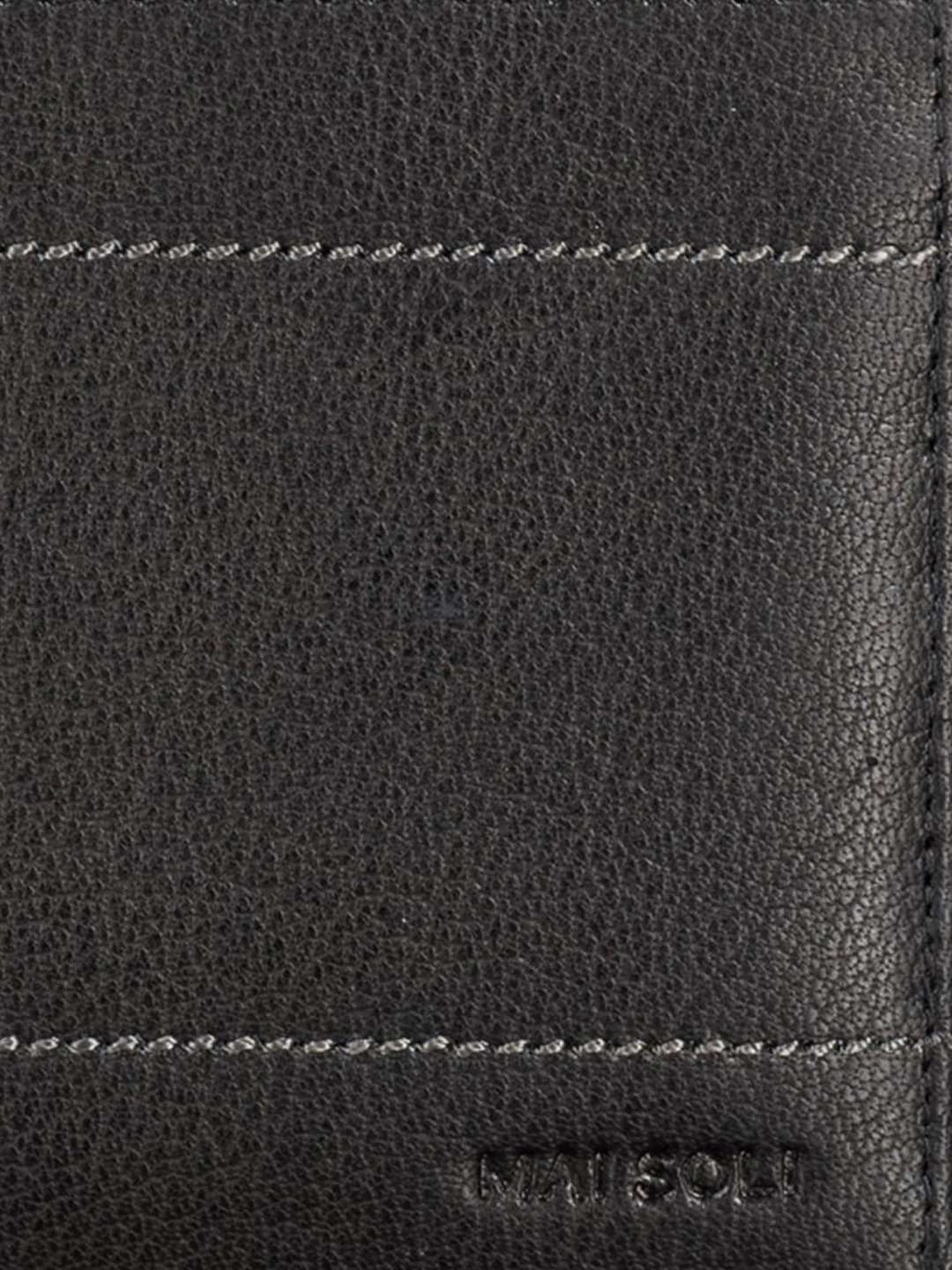 Mai Soli Bronco Leather Bi-Fold Wallet for Men