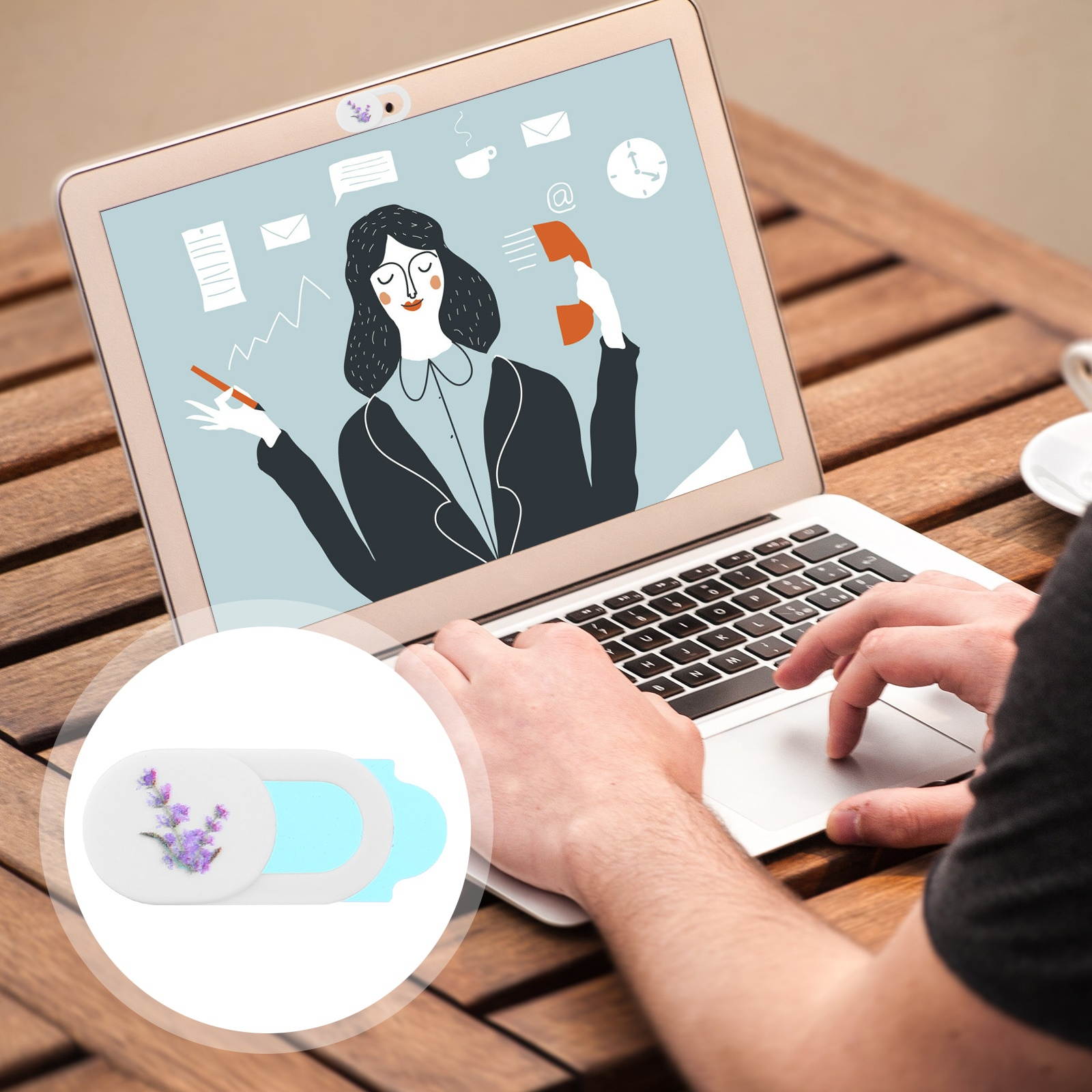 3pcs Webcam Protective Covers Webcam Cover Slide Privacy Protection Covers for Laptop Tablet