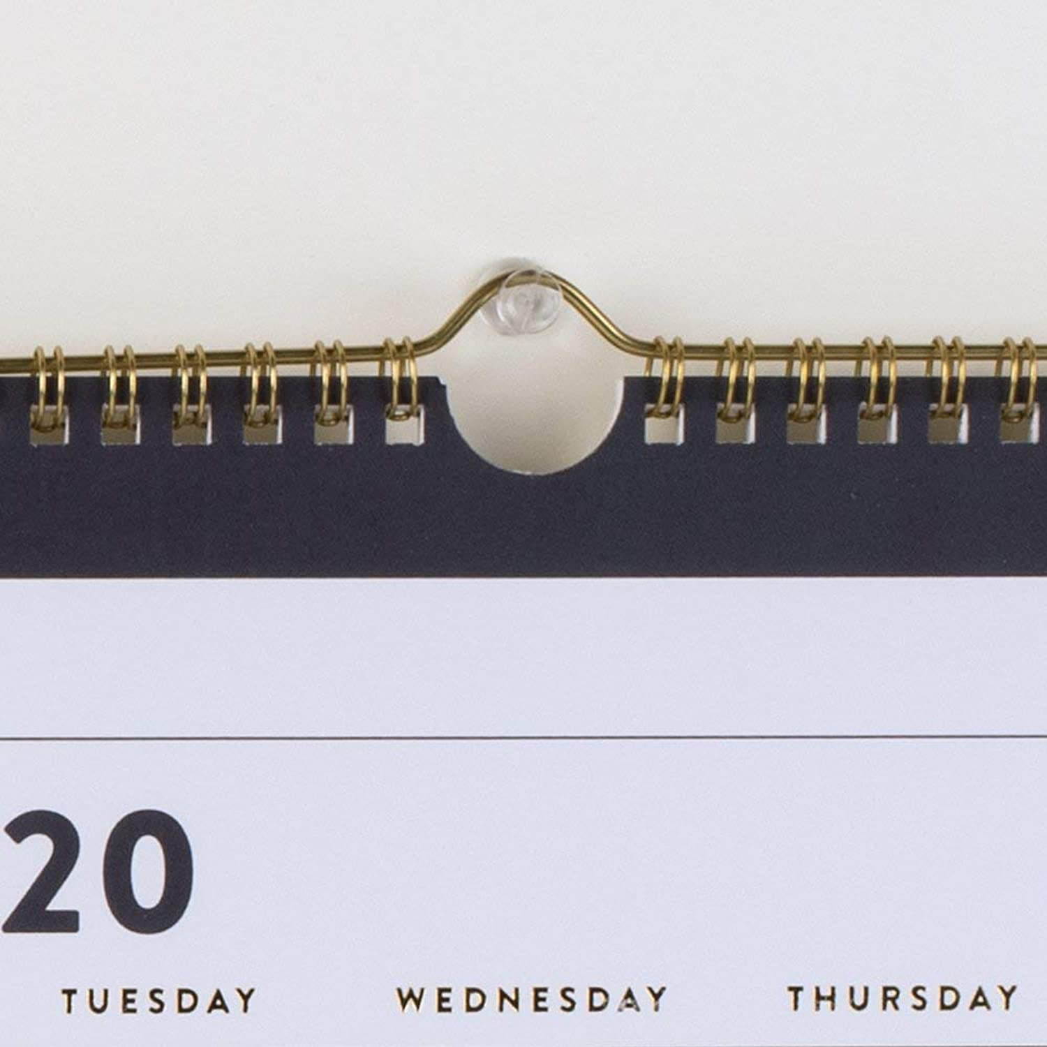 AT-A-GLANCE Academic Wall Calendar 2020-2021, Simplified For 15" x 12", Medium, Happy Stripe (EL400-707A-21)