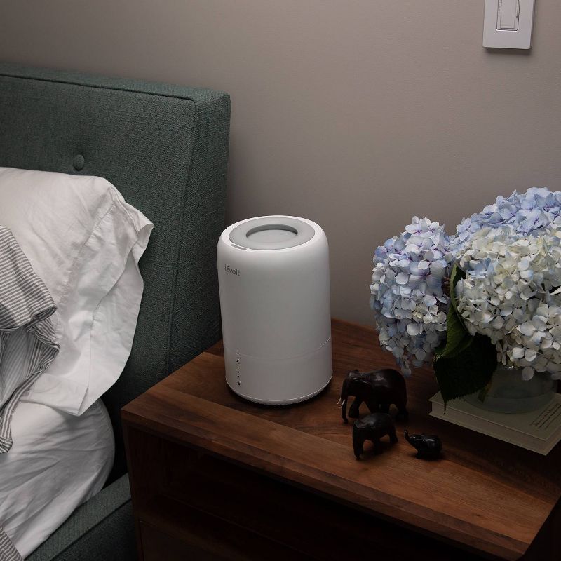 Levoit Evaport Ultrasonic Top-Fill Cool Mist 2-in-1 Humidifier & Diffuser Gray