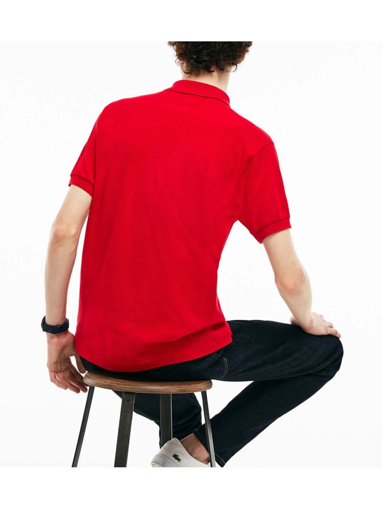 Lacoste Red L.12.12 Classic Fit Polo T-Shirt