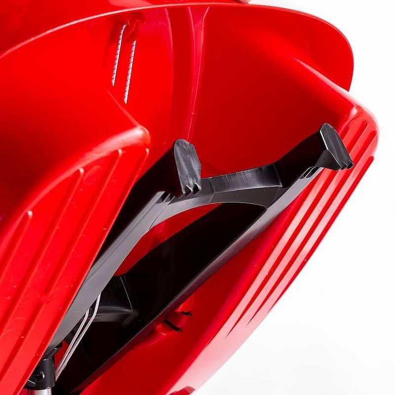 HearthSong Stratos Bobsled with Differential Steering, Deep Digging Brake and Retractable Tow Cord, 38"L x 22"W, Holds Up To 200 Lbs.