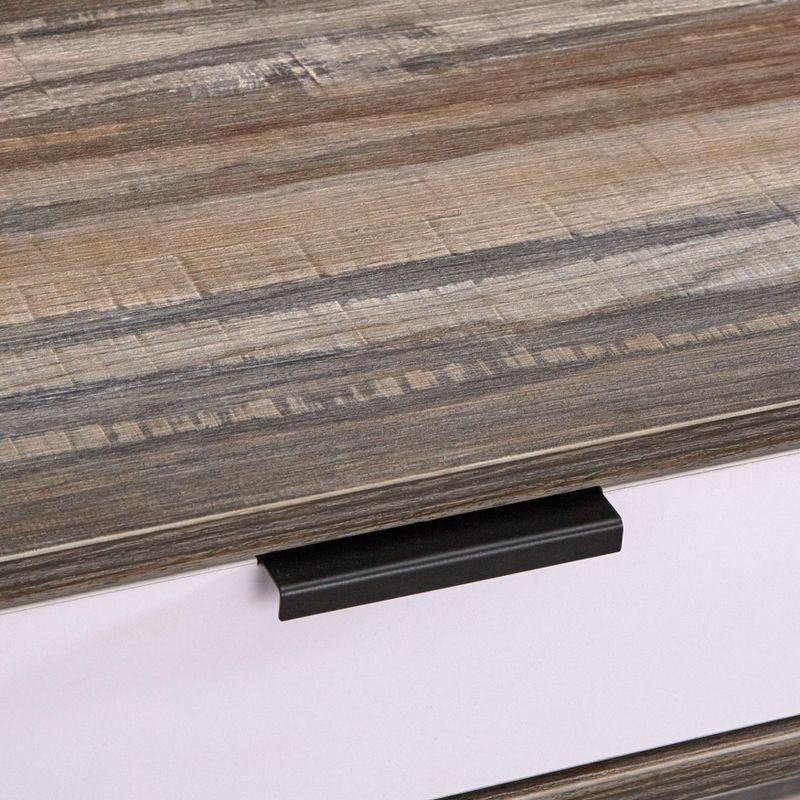 Sahana Desk Black/Driftwood - Buylateral