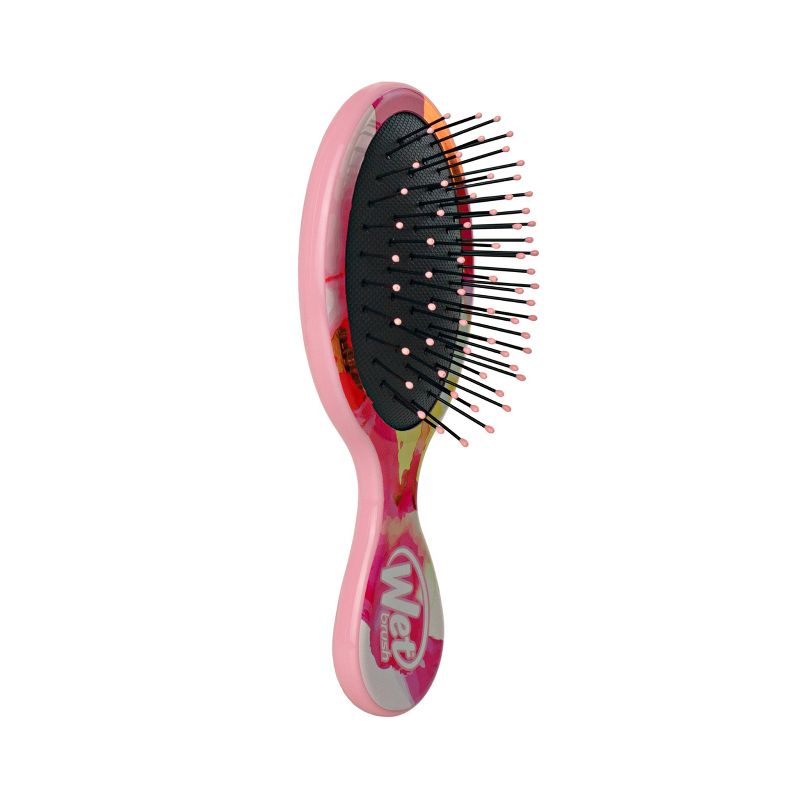 Wet Brush Gemstone Mini Detangler Hair Brush - Smoky Quartz