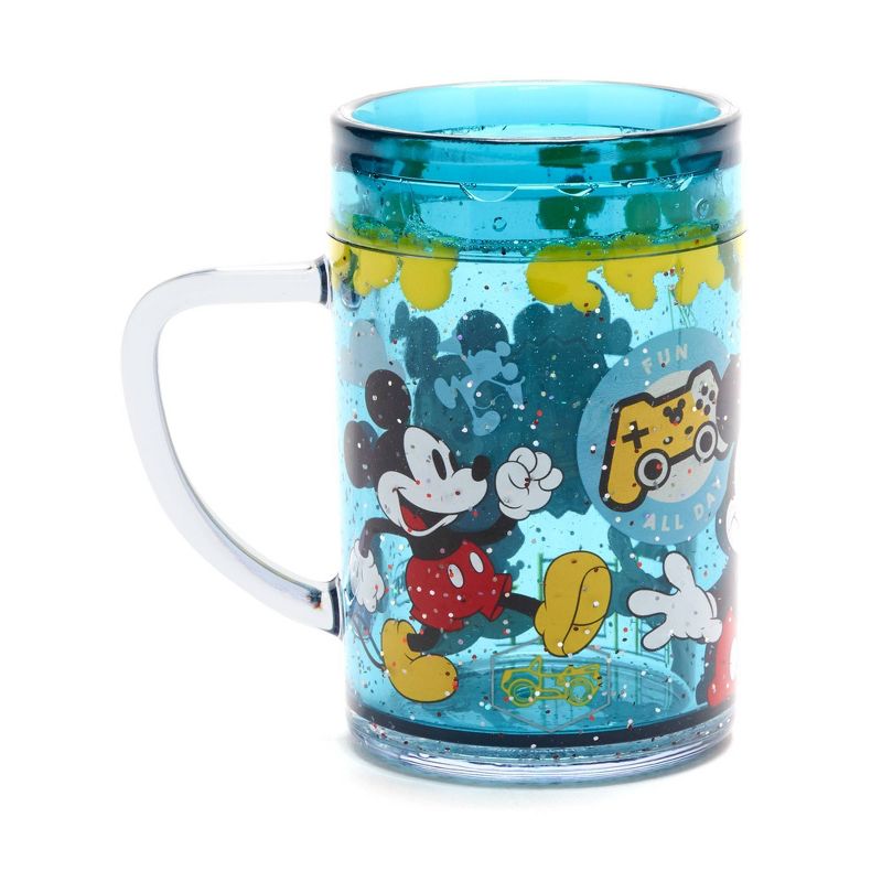 Disney Mickey Mouse 7.5oz Plastic Open Cup Blue - Disney Store