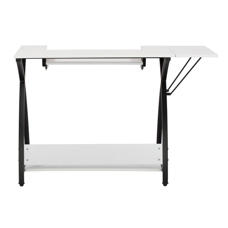 Sew Ready Comet Hobby And Sewing Table Black/White - Studio Designs