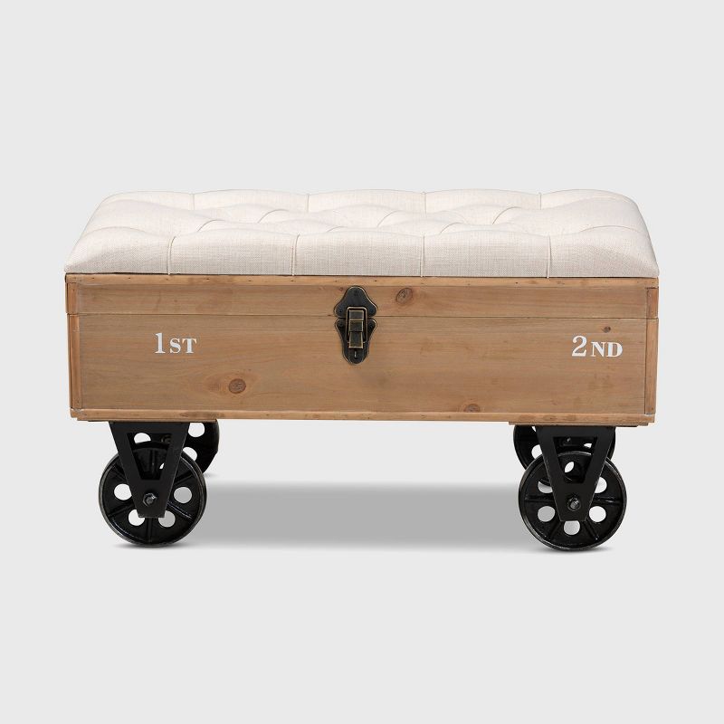 2pc Prospect Upholstered Fabric Armchair Set Azure - Modway