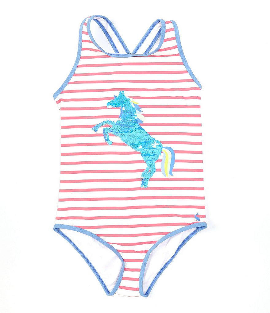 Joules Little Girls 2-6 Briony Luxe One-Piece Swimsuit
