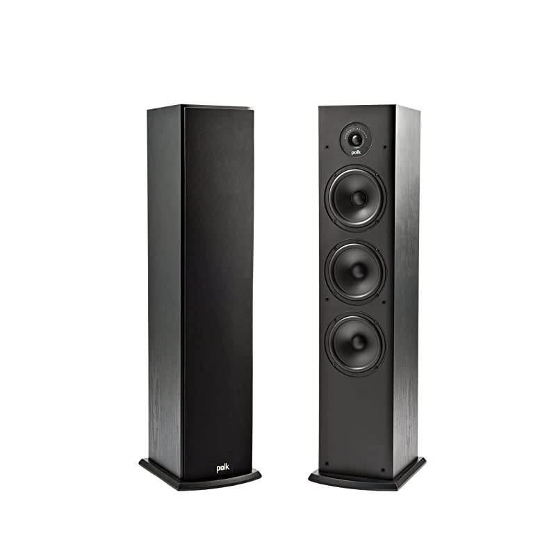 T50 150 Watt Home Theater Floor Standing Tower Speaker Single Premium Sound at a Great Value | Dolby and DTS Surround Renewed