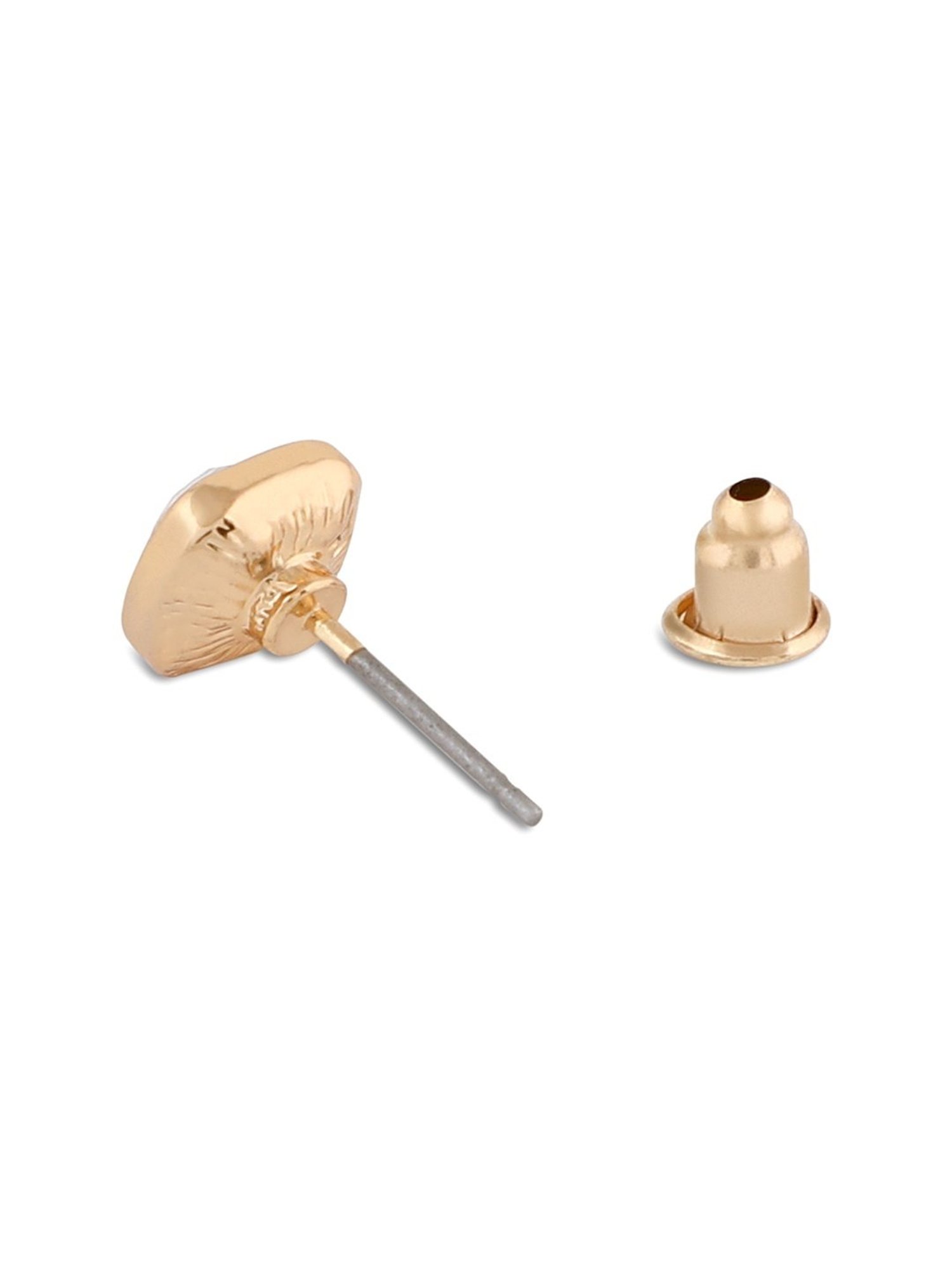 OOMPH Jewellery Yellow Enamel Floral Jhumki