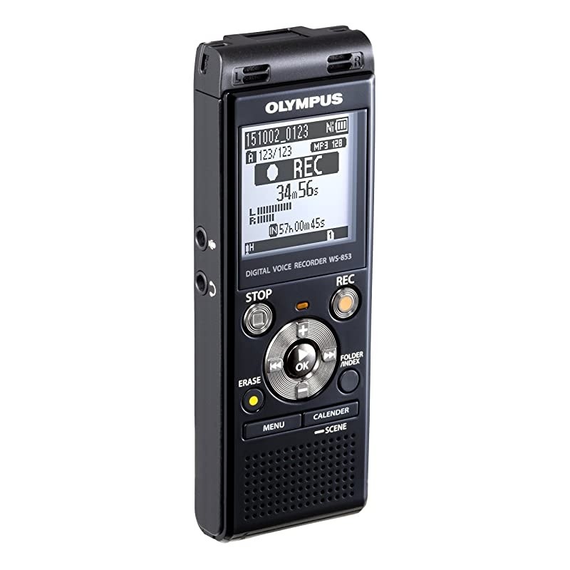 Digital Voice Recorder WS-853, Black (Renewed)