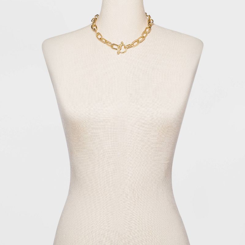 SUGARFIX by BaubleBar Gold Link Chain Necklace - Gold