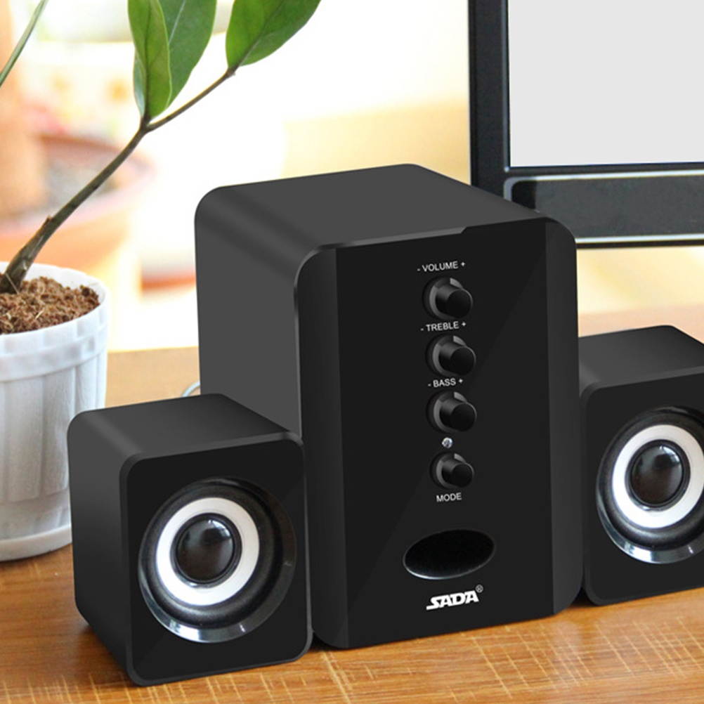 1 Set Practical Creative Durable Desktop Speaker Computer Speaker Phone Speaker for Phone Desktop  Computer