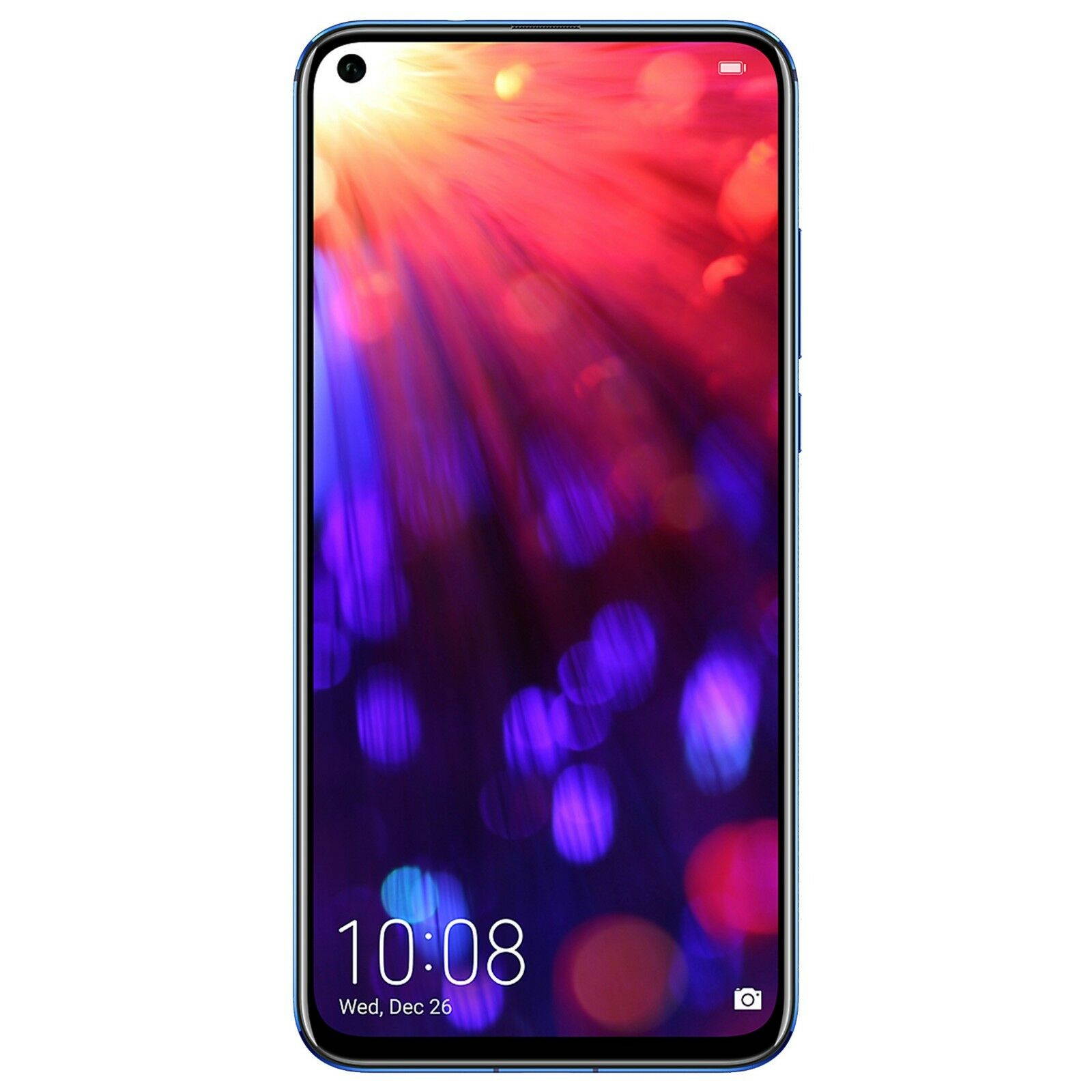 Honor View 20 Dual-SIM 128GB ROM/6GB RAM (No CDMA, GSM only) Factory Unlocked 4G/LTE Smartphone - (Sapphire Blue)