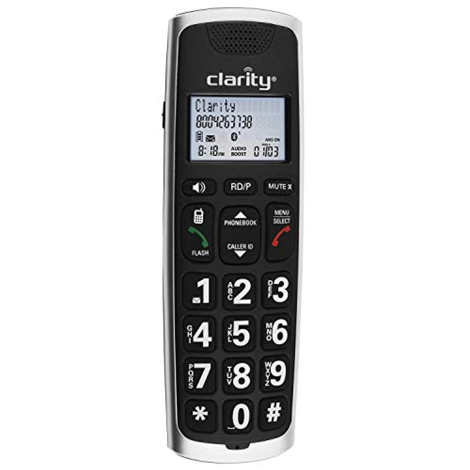 clarity bt914hs extra handset for bt914 amplified bluetooth cordless phone (renewed)