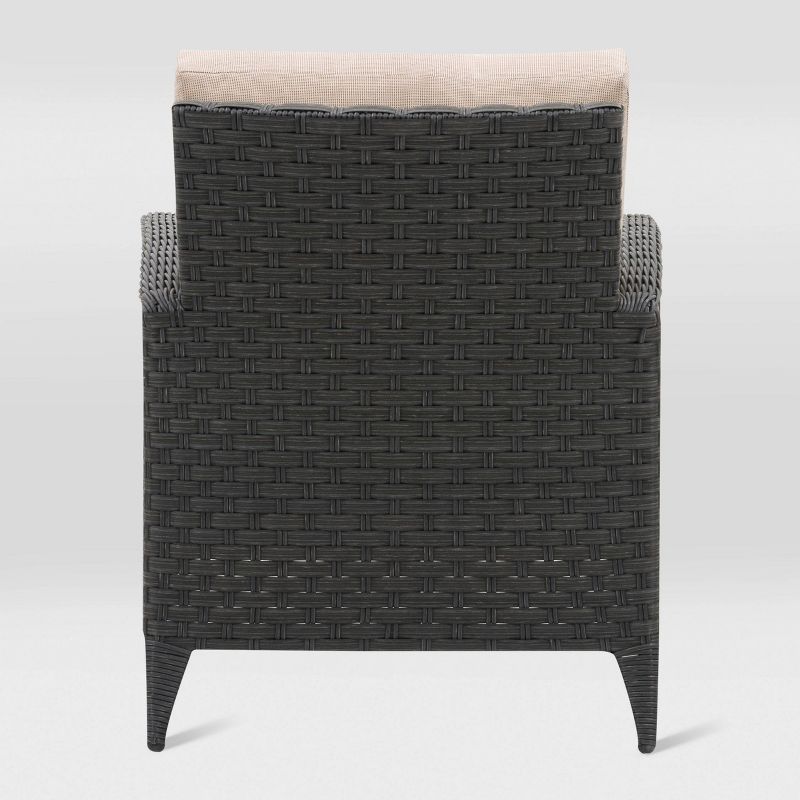 Parkview 2pc Chair and Stool Patio Set - Beige - CorLiving