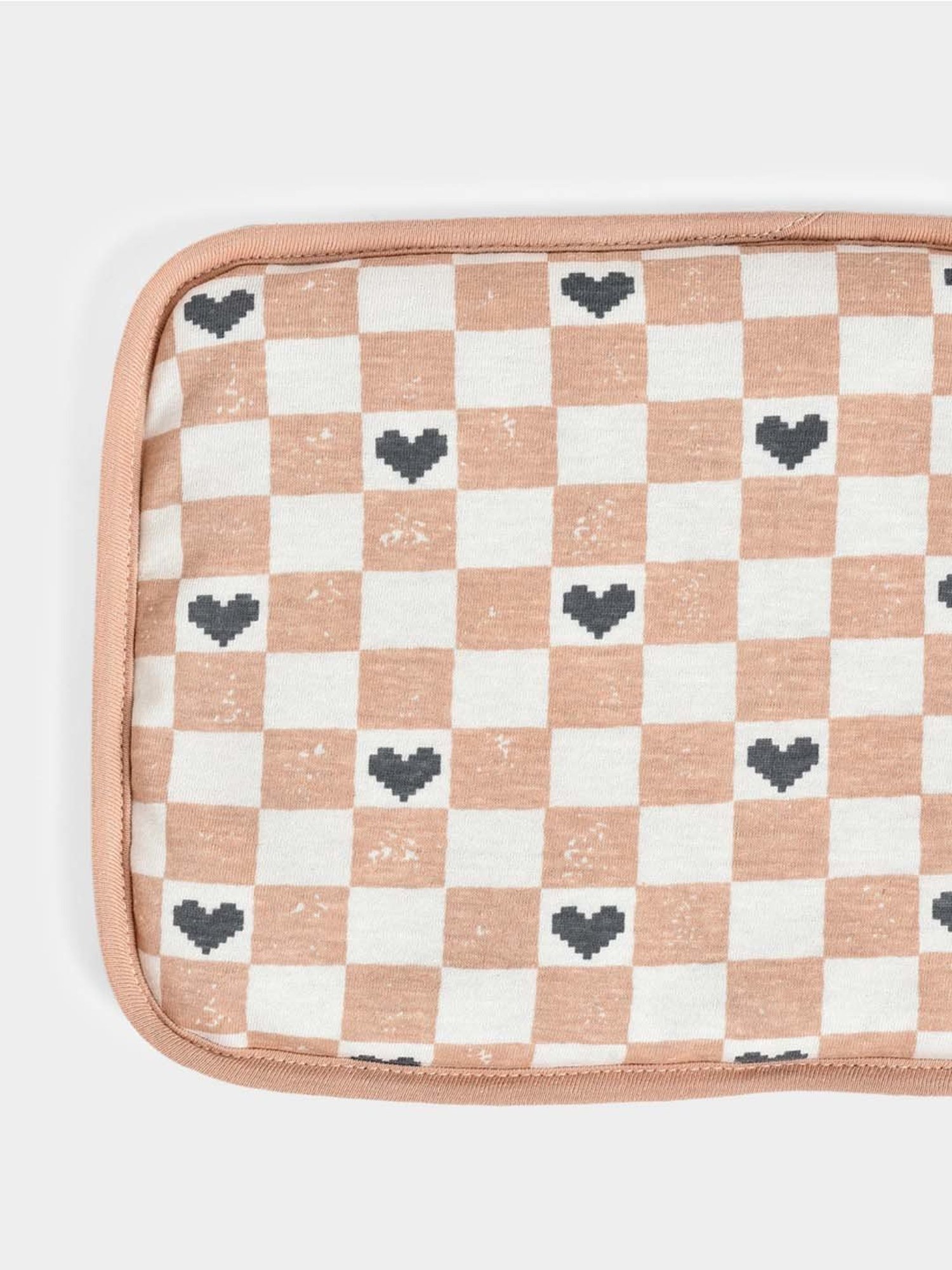 MiArcus Beige Cotton 180 GSM Mustard Seed Pillow For Kids