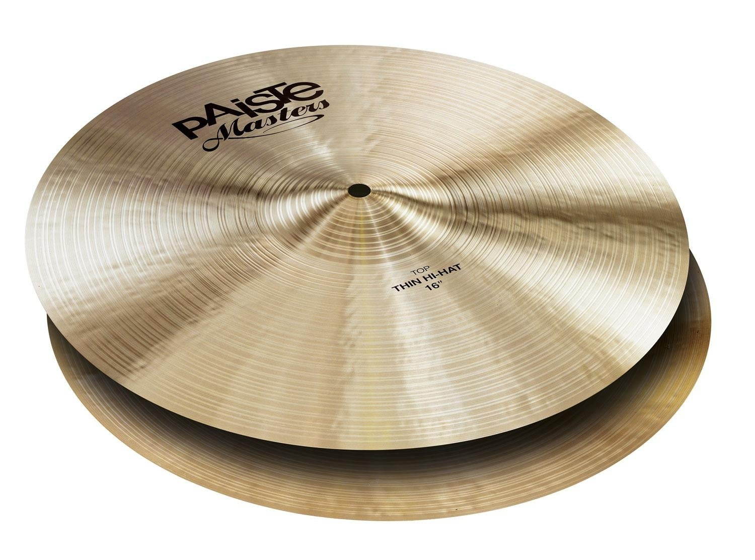 Paiste Masters Thin Hi-Hat Pair (16")