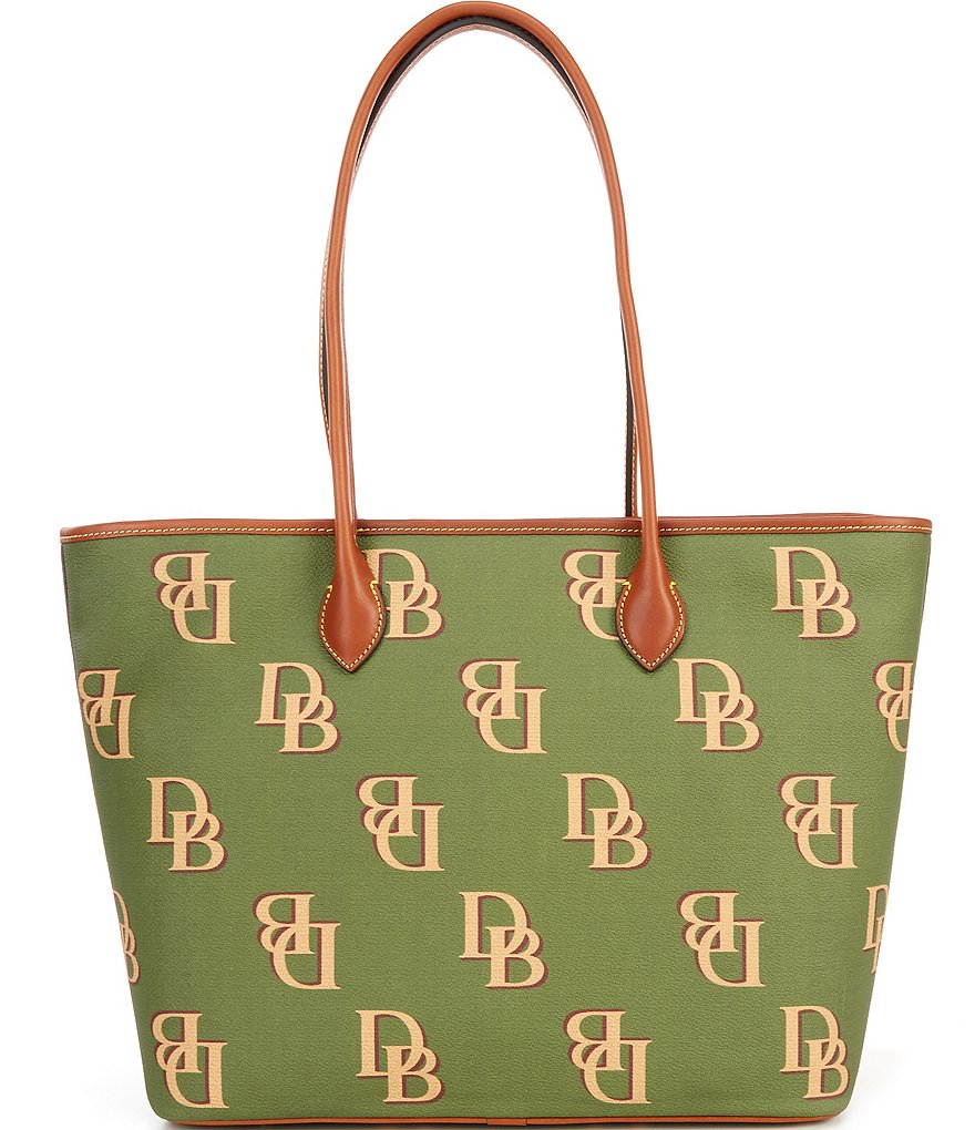 Dooney & Bourke Monogrammed Collection Large Tote Bag
