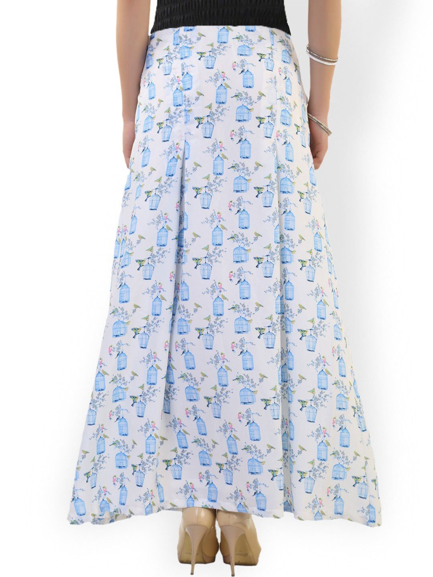 Belle Fille Multicolor Printed Skirt