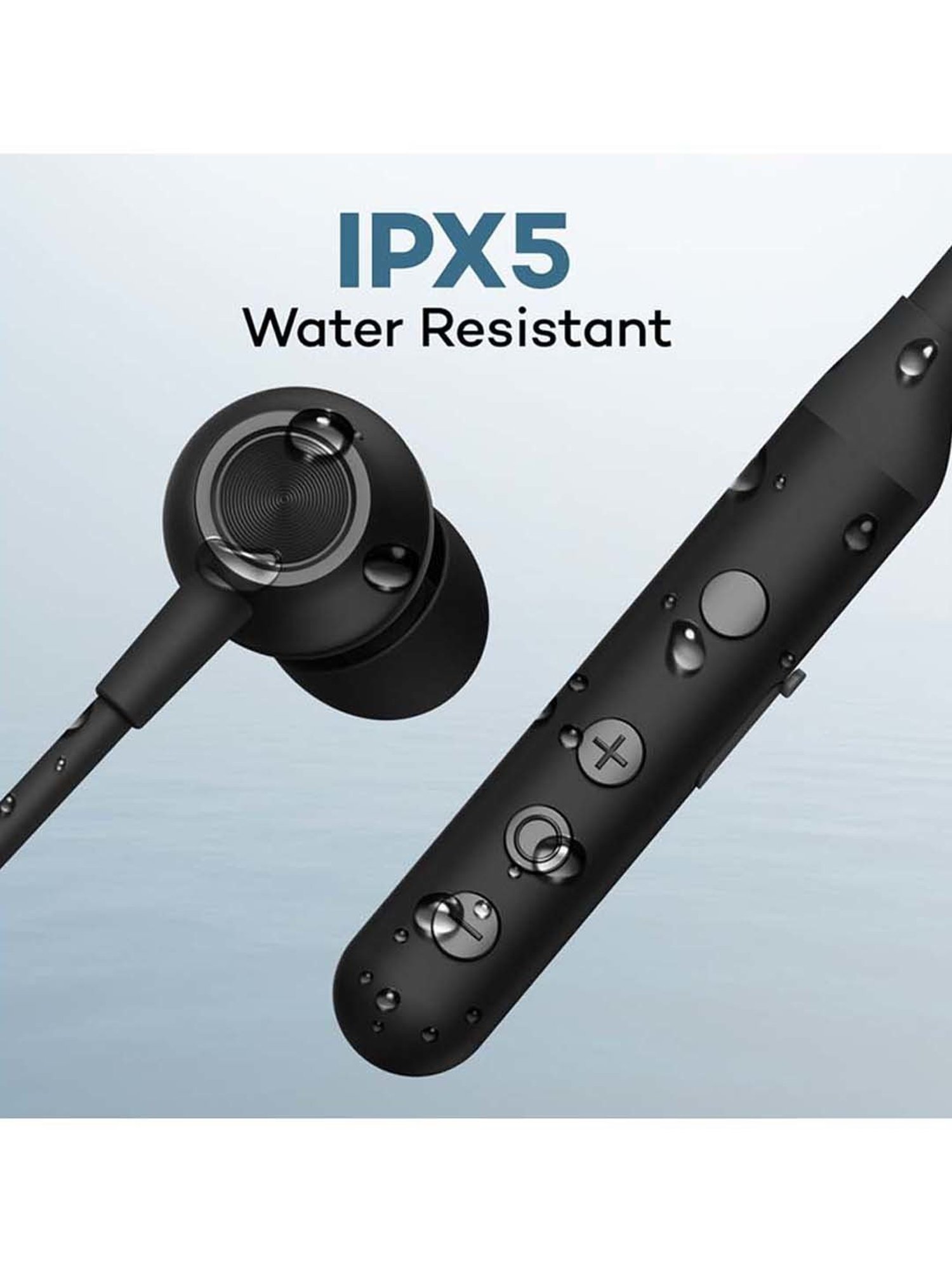 Boult Audio ProBass YCharge Wireless Bluetooth Neckband with Type-C Fast Charging (Black)