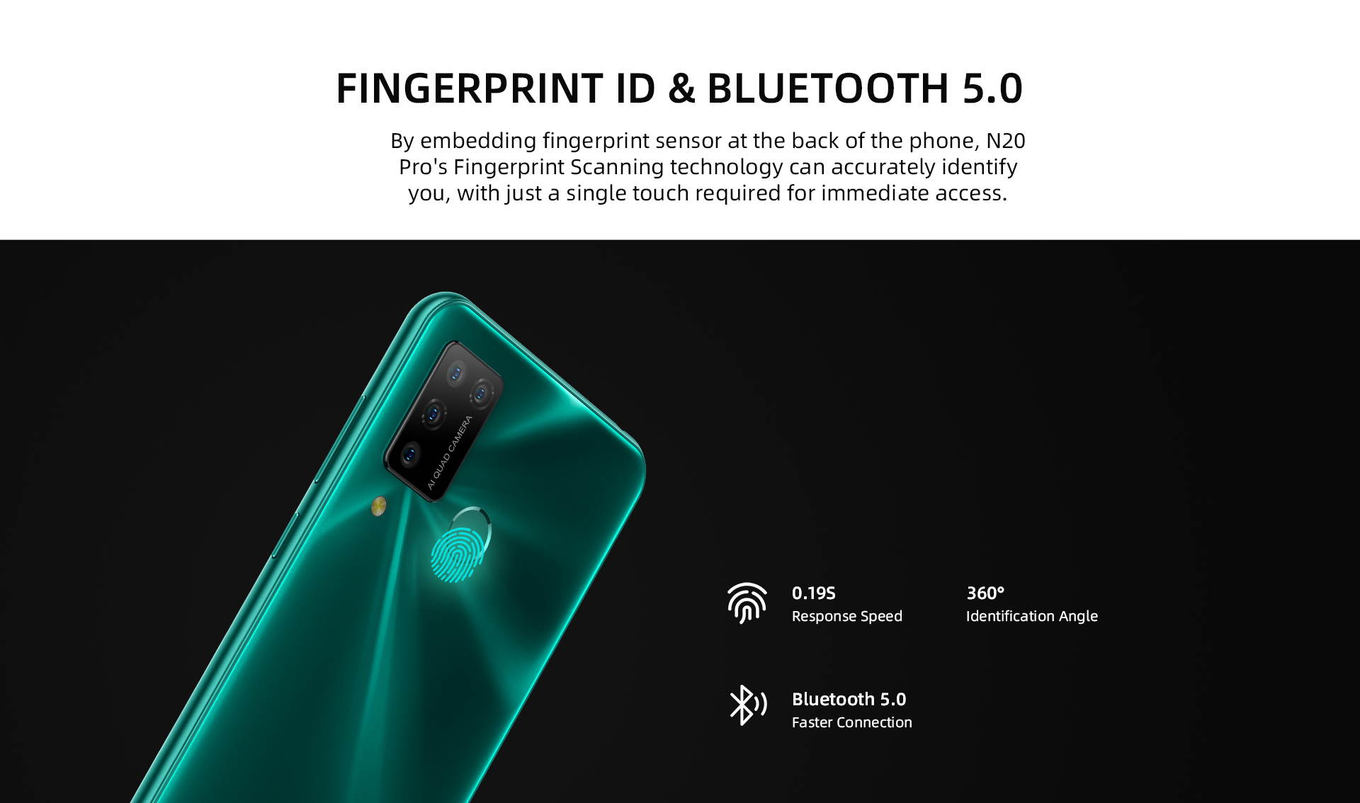 DOOGEE N20 Pro Quad Camara Telefonos moviles Helio P60 Octa Core 6GB RAM 128GB ROM Version Global 6.3"FHD + Android 10 OS Smartphone