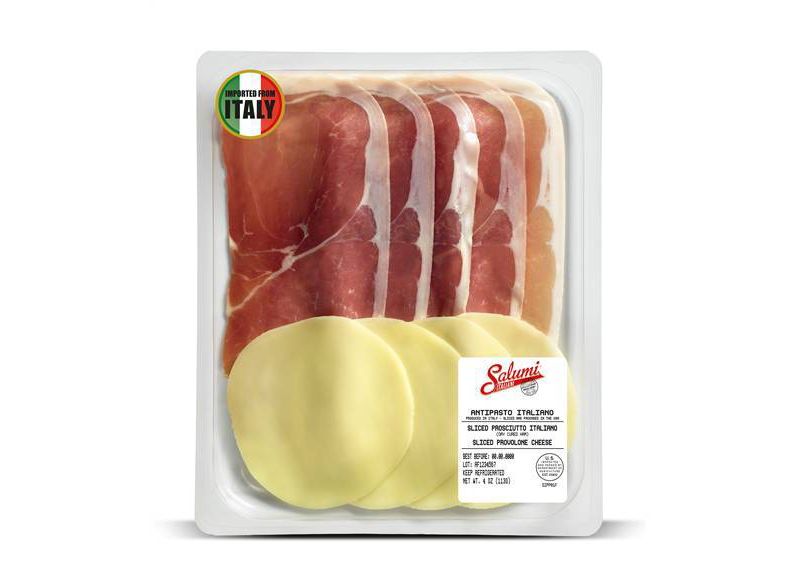 Salumi Italiani Antipasto Prosciutto and Provolone Charcuterie - 4oz