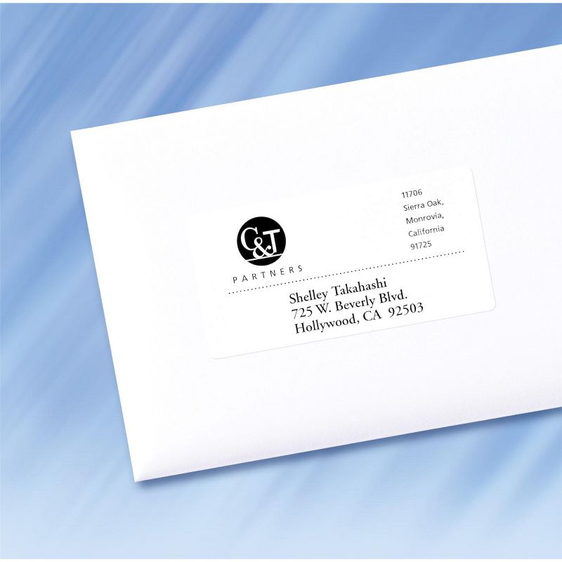 Avery 5963 Shipping Labels with TrueBlock, 2 x 4 Inches, White, Box of 2,500