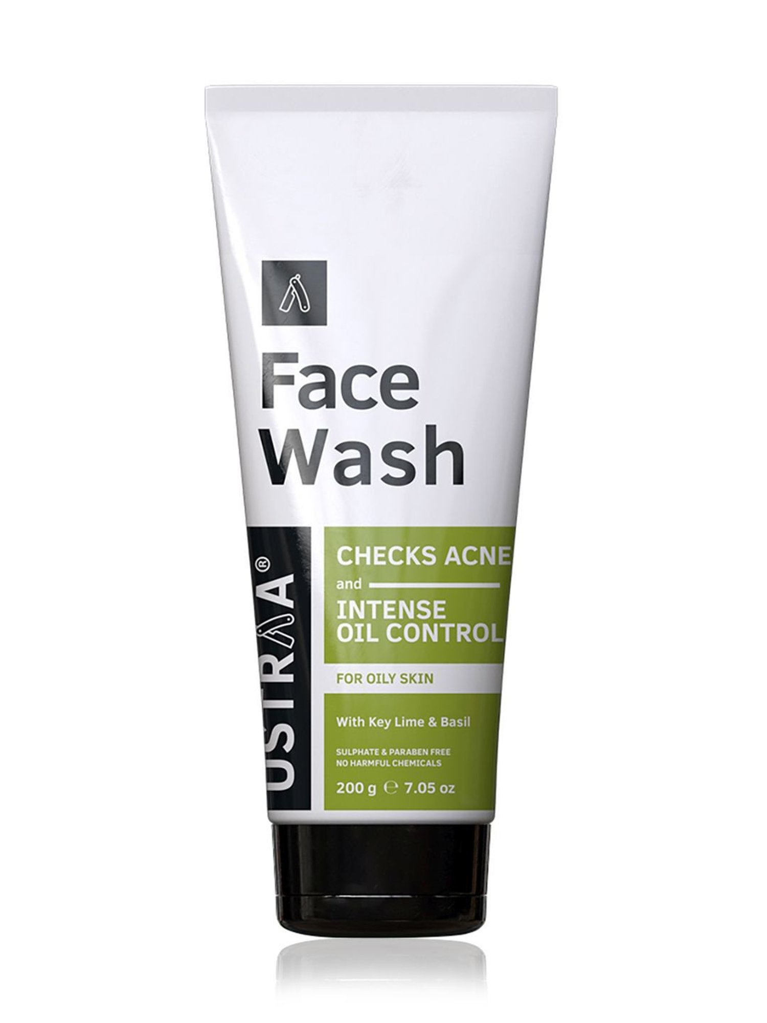 Ustraa Night Cream - De-tan and Anti-aging - 50 gm & Face Wash For Oily Skin - 200 gm