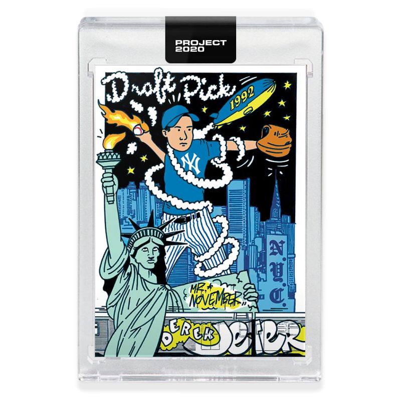 Topps Topps PROJECT 2020 Card 107 - 1993 Derek Jeter by Ermsy