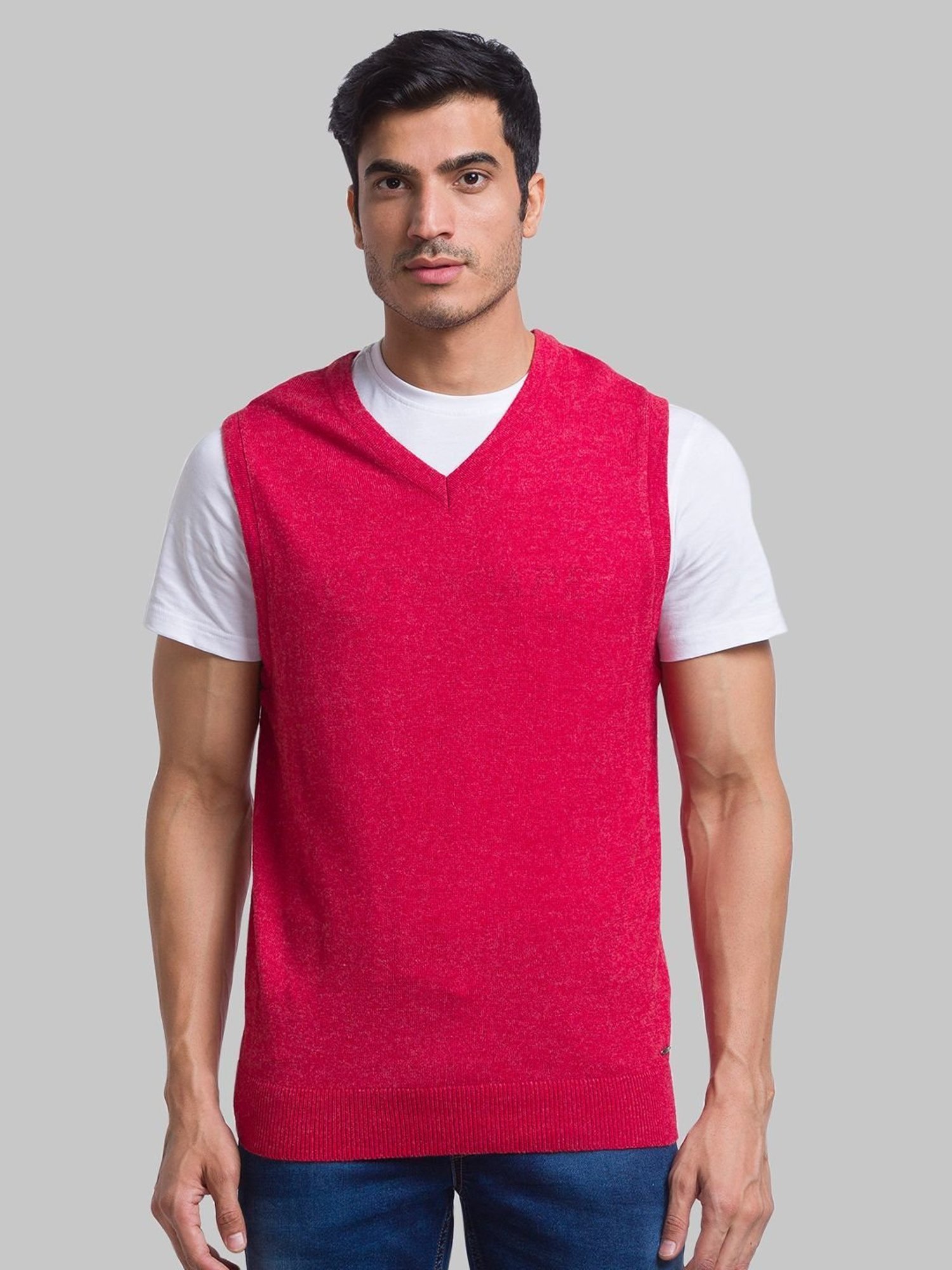 Parx Pink Regular Fit Sweater