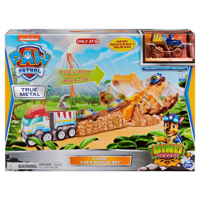 PAW Patrol Dino Rescue Chase's T-Rex Rescue Playset