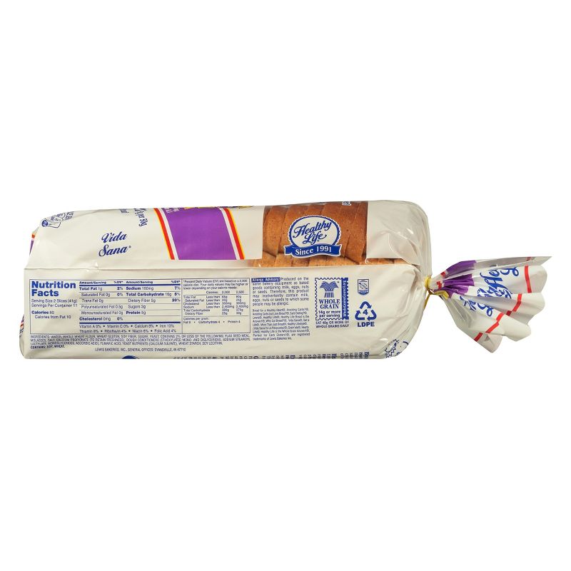 Health Life Flaxseed Bread - 16oz