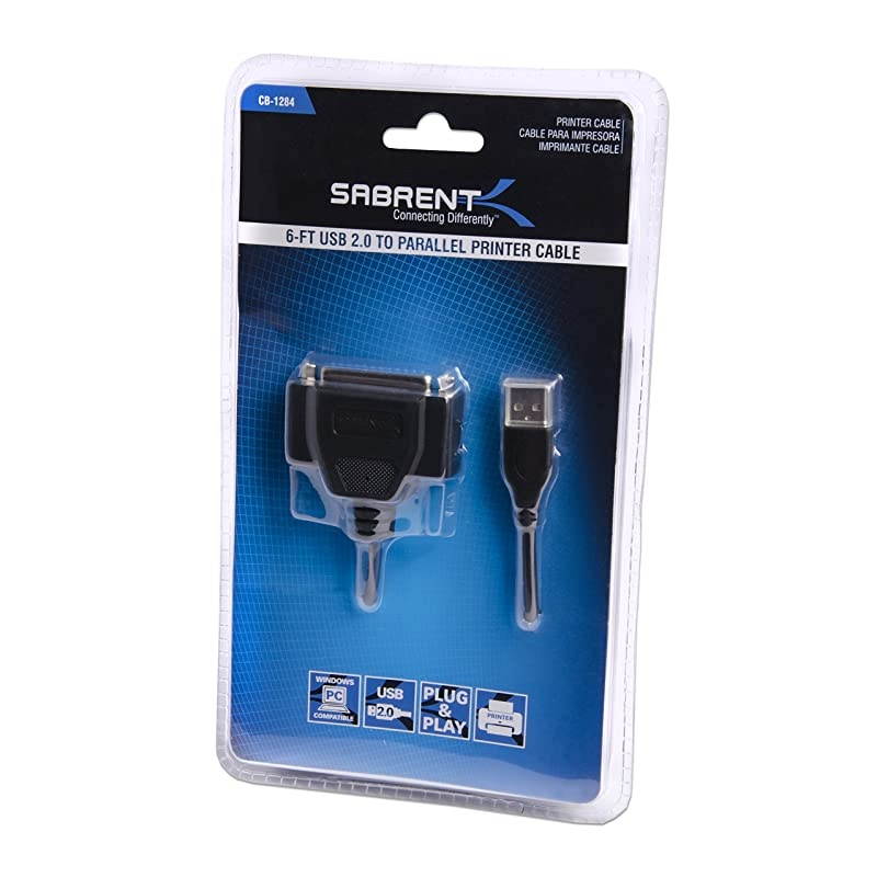 25Ft 25 Feet DB25 Male to Female MF Extension Parallel Cable UL Certified