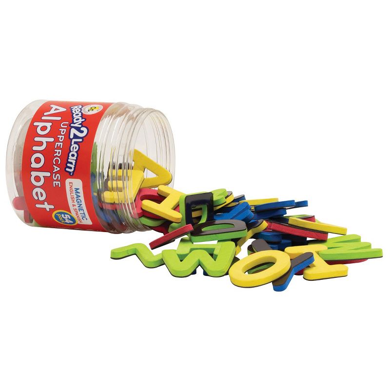 Learning Advantage Bilingual Magnets Foam Alphabet - Uppercase and Lowercase