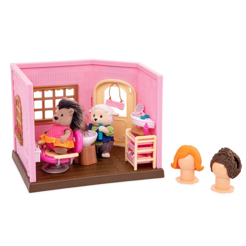 Li'l Woodzeez Store Playset with Accessories 20pc - Baabaa Spa & Hair Salon