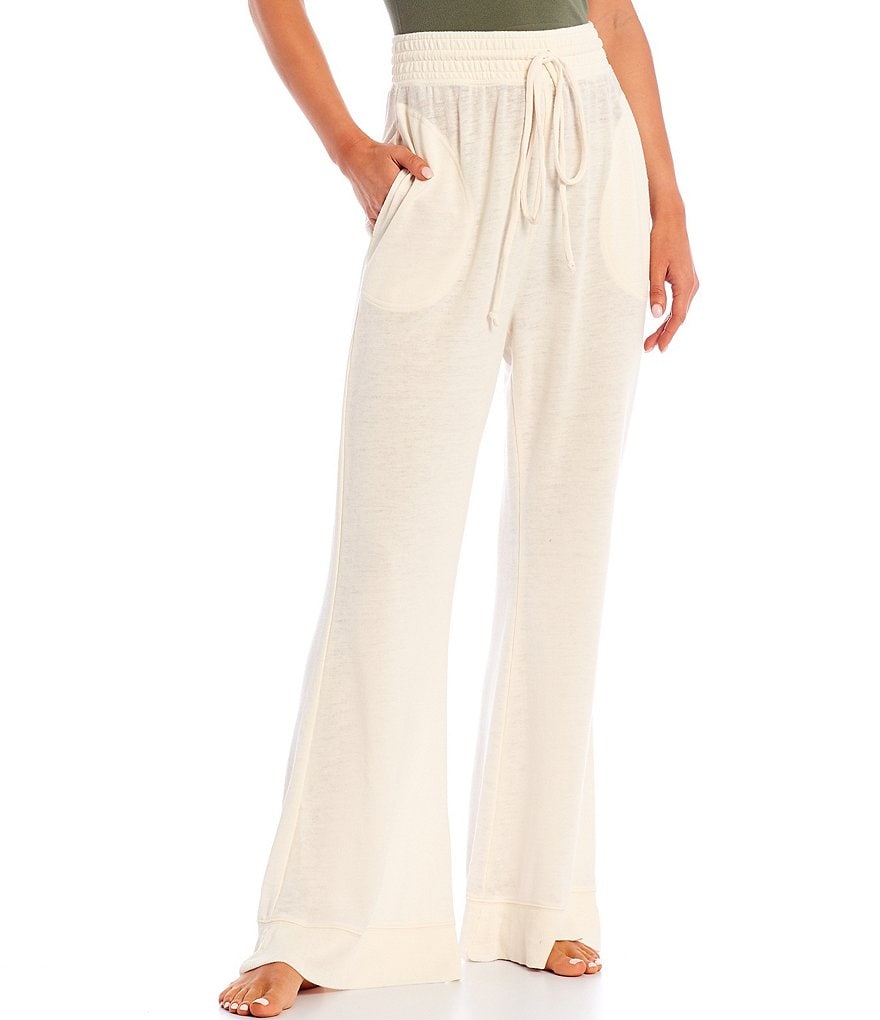 Sanctuary Perfect Knit Elastic Waist Pull-On Coordinating Sweatpants