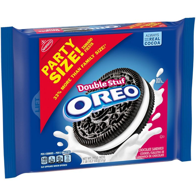 Oreo Double Stuf Chocolate Sandwich Cookies - 26.7oz