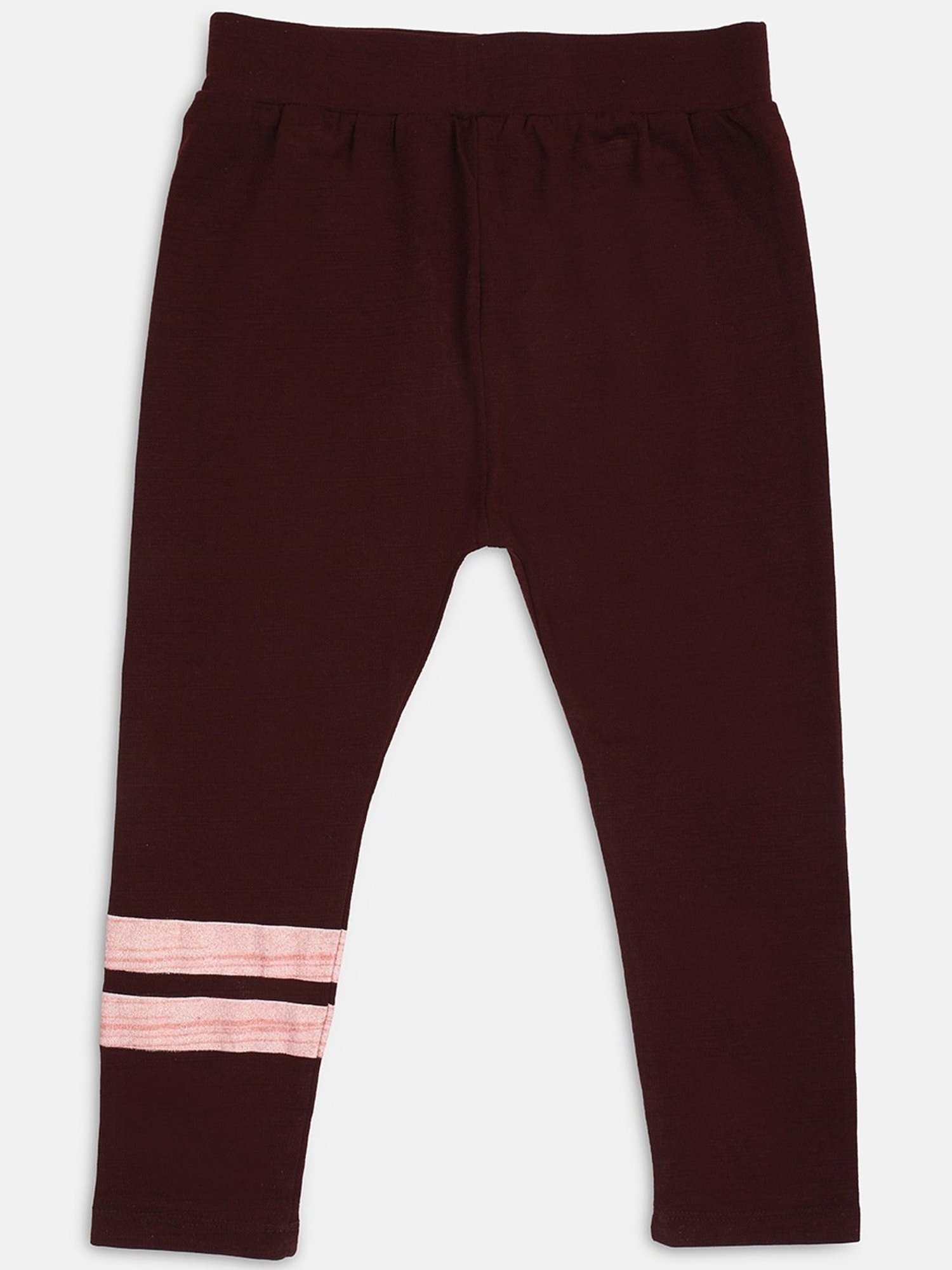 ZIAMA Girls Wine Printed Capri