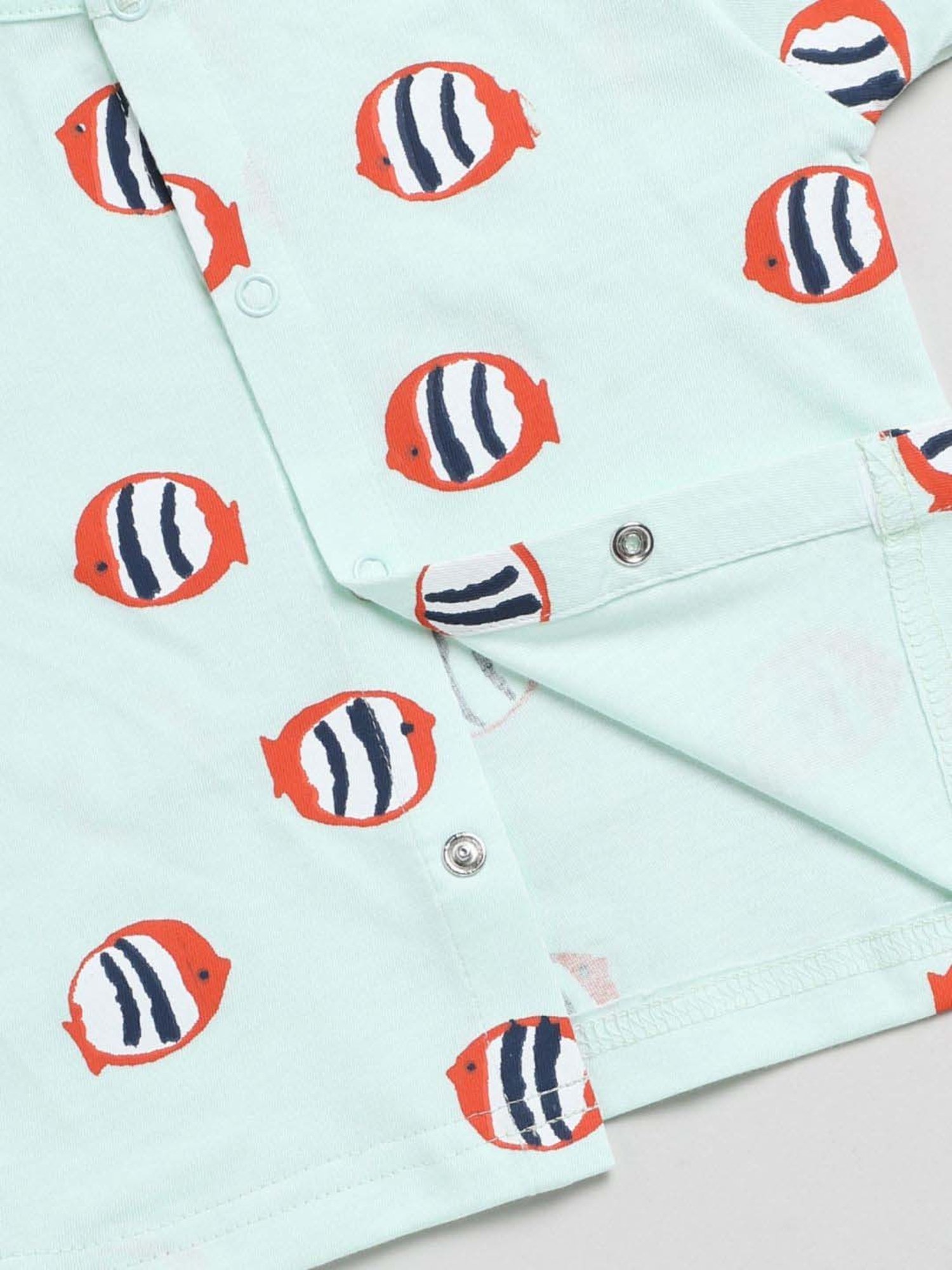 Clt.s Boys Light Blue Printed T-Shirt with Pants