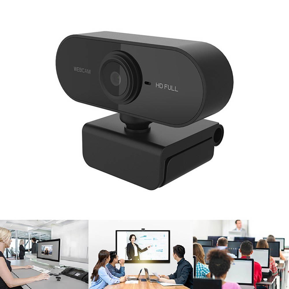 USB2.0 1080P FHD Webcam 2M Pixel Video Web Camera with Microphone for Computer Laptop