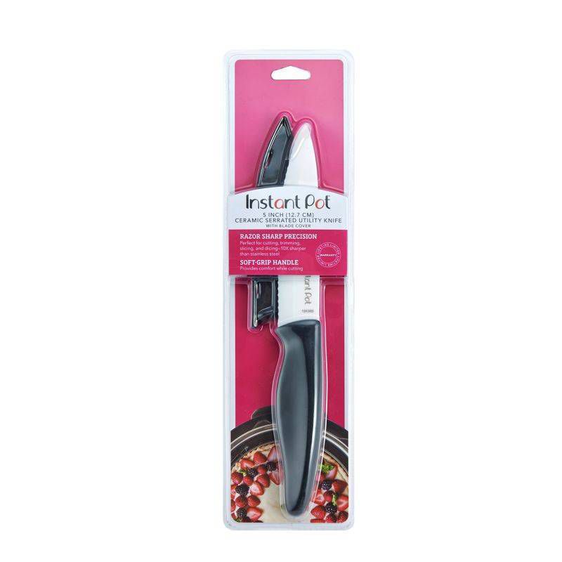 Instant Pot 5" Ceramic Utility Knife with Blade Cover
