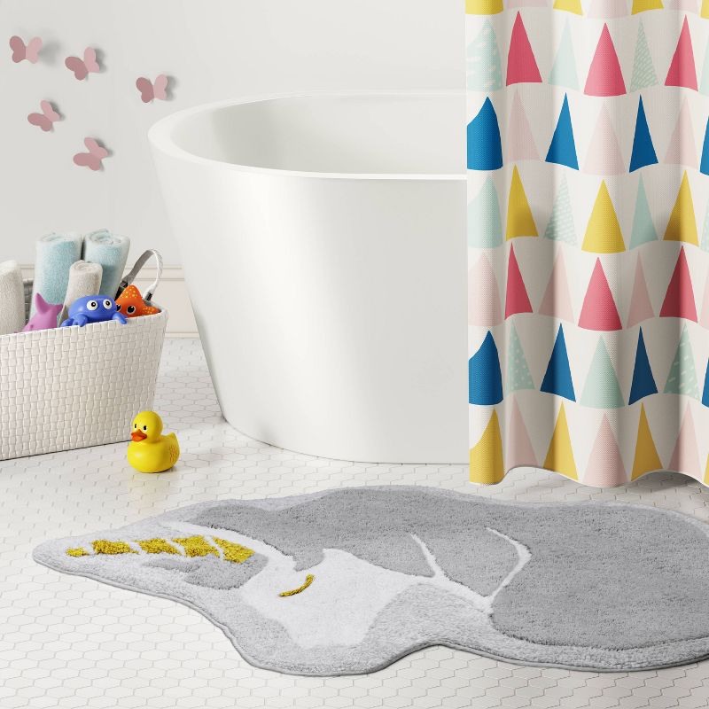 Shark Bath Mat Blue - Pillowfort™